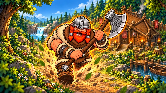 Image to show the BROM THE BERSERKER game app