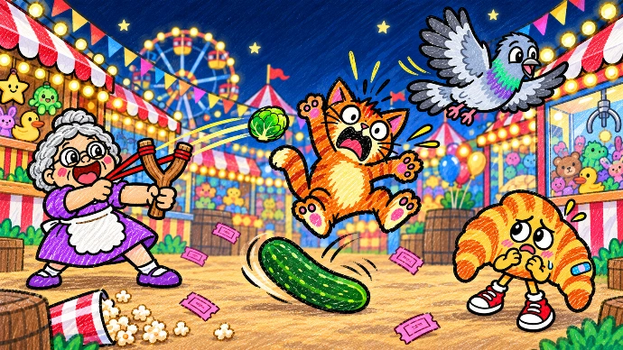 Image to show the ABSURD ARCADE game app